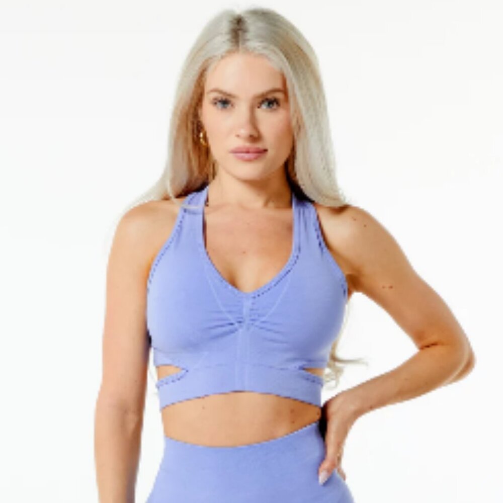 Alphalete Stratus Bra - Digital Violet